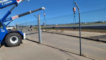 Adelaide Airport Floodlighting  July 2025